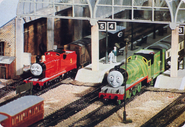 (Note: Wires can be seen in James and Henry's tenders)