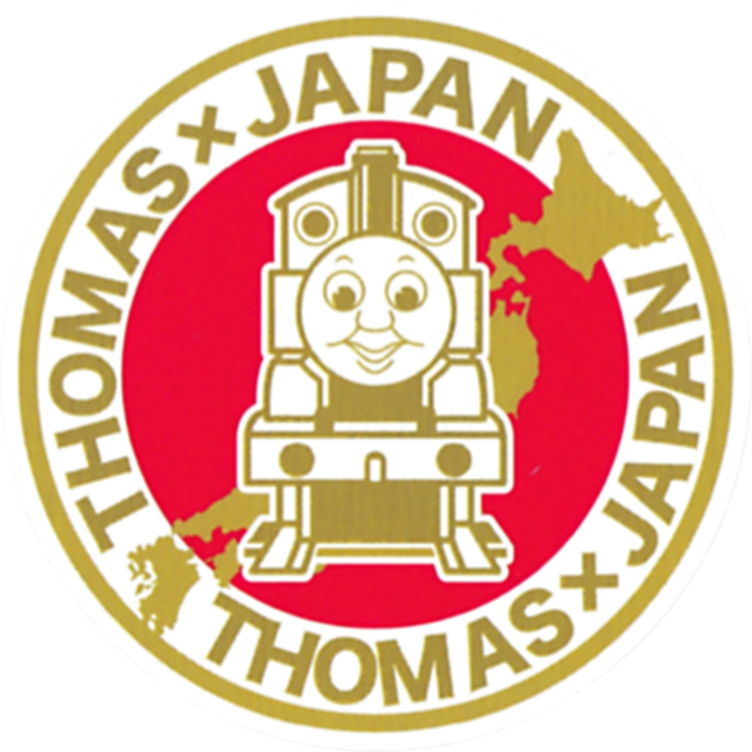 Orimupasu – Emblema Di Thomas The Tank Engine – Riquadro Rosso – C211 – Import Giappone – Unisex