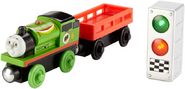 Wooden Railway Ready, Set, Race! Percy