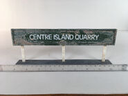 Centre Island Quarry sign owned by Twitter user TomsProps