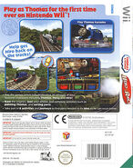 UK Wii back cover and spine