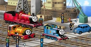 Brendam Docks in Thomas the Tank Engine (Kids Station Game)