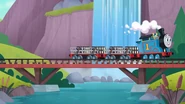 Cronk Waterfall in Sodor Sings Together