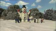 Mr. Snowman in the tenth series
