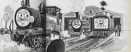 Stepney, Duck and Class 40 illustrated by Edgar Hodges