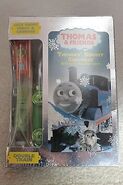 DVD with Wooden Railway Metallic Percy and Caboose