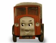 Lorry 2's 2004 promo (note: he is incorrectly depicted with Lorry 3's face)