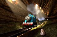 Promotional image of Thomas in the tunnel