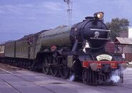 Flying Scotsman's cowcatcher