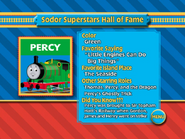 Percy in Sodor Superstars Hall of Fame