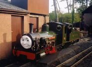 Bonnie Dundee rebuilt as a tender engine