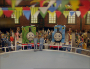 Jeremiah at The Big City with Thomas and Percy