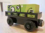 Wooden Railway PBS kids Cargo car