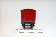 Third series ruler reference of a Tenmille red composite coach