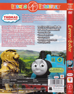 Norwegian DVD back cover and spine