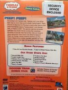 2007 Wooden Train Bonus Pack back cover