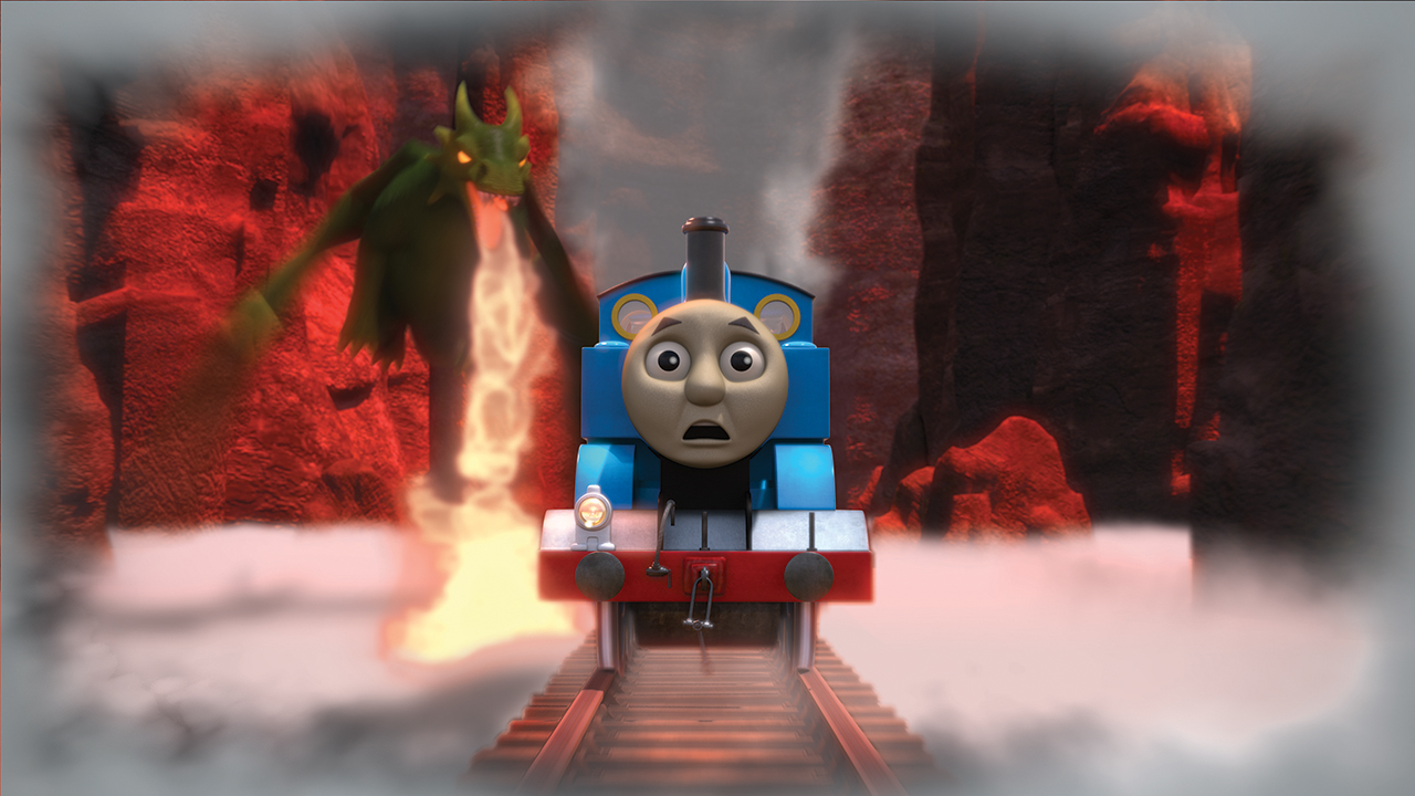 thomas the train dragon