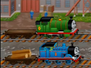 Thomas and Percy at the Rescue Centre