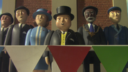 The Mayor with Sir Topham and Lady Hatt at Great Waterton in The Great Discovery