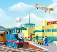 Sodor Airport as seen in a Story Library Book