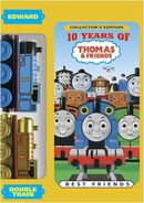 DVD with Wooden Railway normal and Gold Thomas