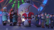 Sir Topham Hatt dressed as Father Christmas in the twenty-fourth series