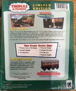 2003 VHS with Wooden Railway express coach back cover