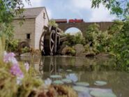 James passing the Watermill