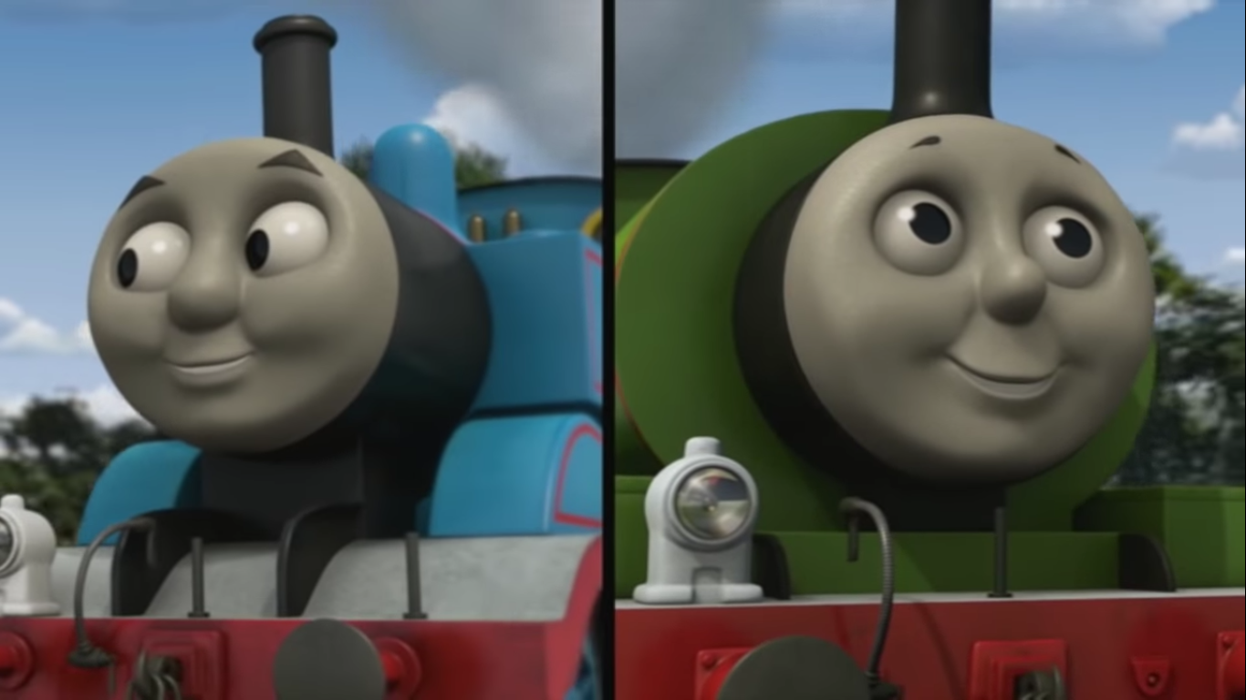 Percy and hot sale thomas the train