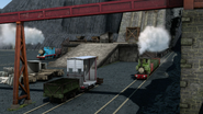 A truck in full CGI in Blue Mountain Mystery
