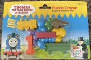 Puzzle crayon