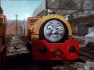 Bill and Ben's cheeky face that appeared between the second and seventh series, excluding the fourth series and Thomas and the Magic Railroad (1986-1992, 1998, 2002-2003)