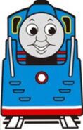 Steamlined Thomas Japanese Head on promo