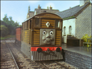 Toby at the halt