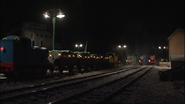 The coaling plant at night in the ninth series