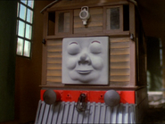 Toby's sleeping face that appeared in the second and fourth series... (1986, 1994)