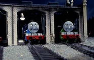 Deleted scene (Note: Henry's shooing face)