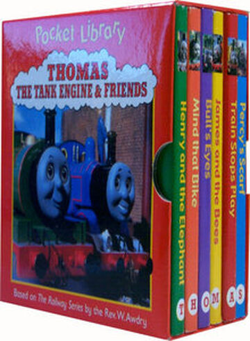 英語絵本THOMAS POCKET LIBRARY ２点セット　他4点 英語絵本THOMAS POCKET LIBRARY 2点セット 他4点の通販 by くる