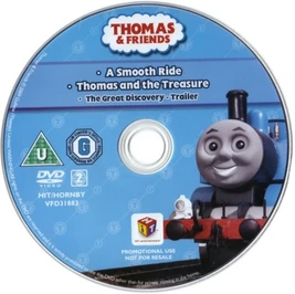 ThomasandtheTreasureandASmoothRidedisc