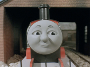 ...until it was recasted and modified to become his current smug face in the sixth series all the way until the ninth series, excluding the eighth series, Jack and the Sodor Construction Company and Calling All Engines! (2002-2003, 2005)