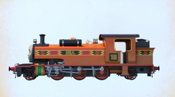 Thomas and Friends' James the Pink Engine (D1415) – NIAD Art