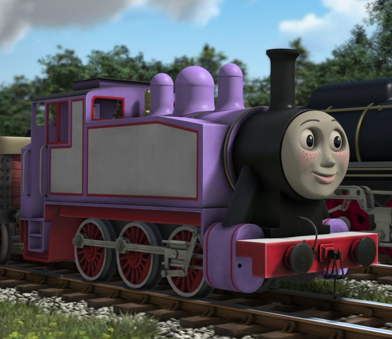thomas and friends pink engine
