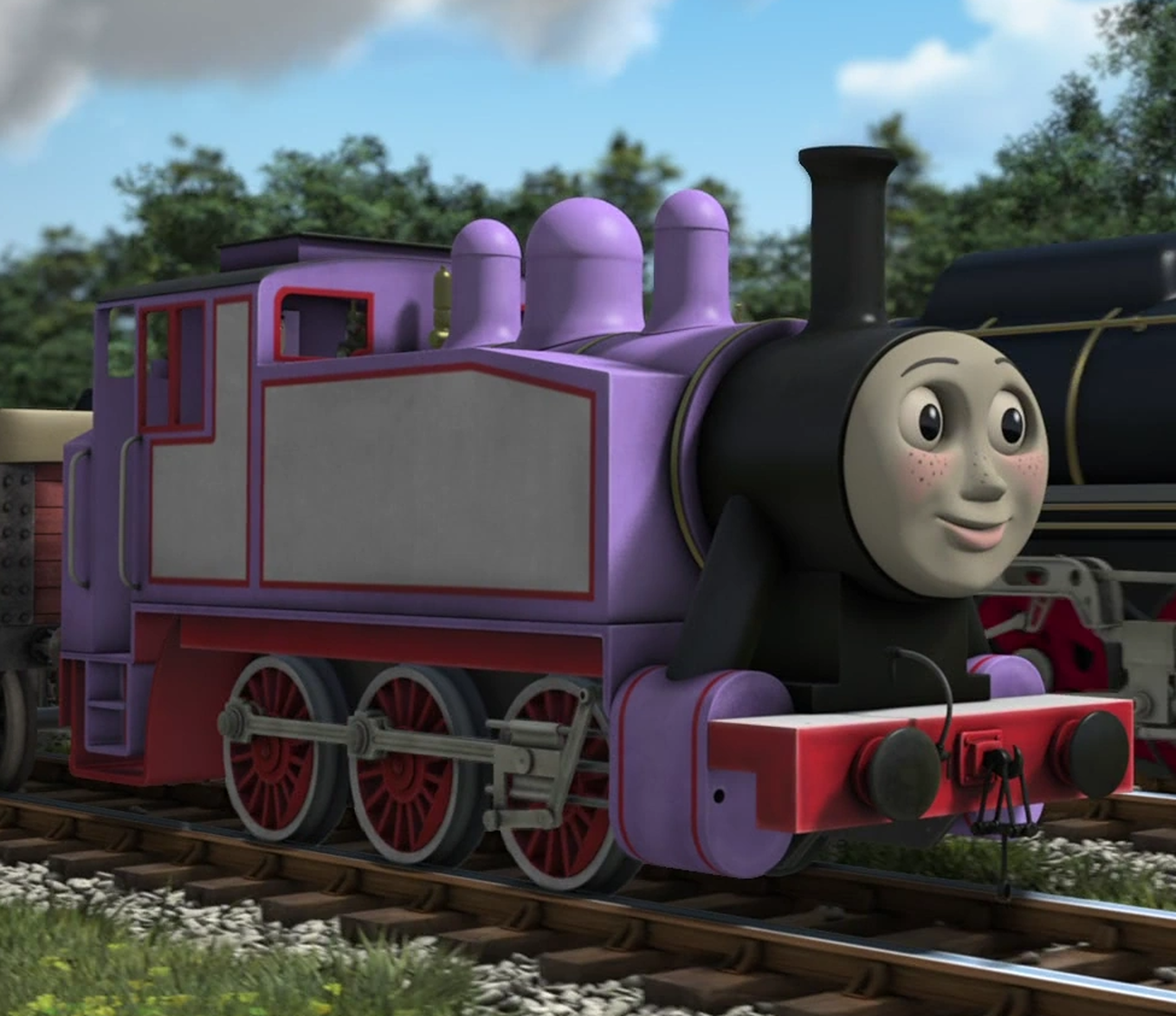 Thomas & Friends - Rosie is feisty, fun and very free spirited. Rosie is a  tomboy tank engine! She's almost the same size and has the same capability  as Thomas – whom