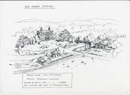 Concept art of the Old Manor Station