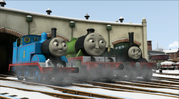 Thomas, Henry and Emily