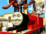 Note: James' coaches turn into Annie and Clarabel