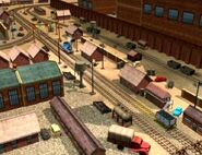 The yards in the Hero of the Rails (video game)