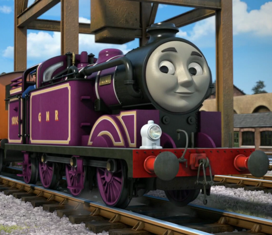 thomas and friends purple engine