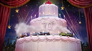 70th Anniversary Big Birthday Cake