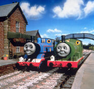 Percy and Thomas promotional photo